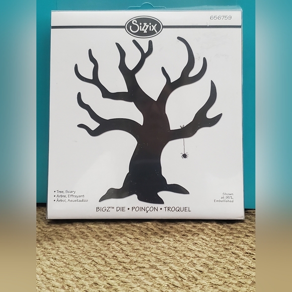 Sizzix Halloween Scary Tree Bigz Die - Picture 1 of 9